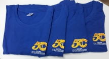 חולצת טריקו קצרה - לוגו 50 שנה